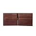 Price comparison product image Nuvola Pelle Money Clip Wallet for Men Slim in Real Leather with 8 Credit Card Pockets Brown