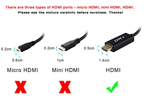 HDMI auf VGA, J&D Goldbeschichteter HDMI auf VGA Konverter inkl. Audio – Weiß - 2