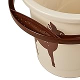 keeeper 1180187613800 karol „forest“ windeleimer mit deckel und tragegriff, cream/beige - 5