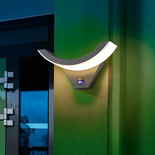 LED Wandleuchte SwingLine mit Bewegungsmelder, Lichtfarbe 3000K warmweiß, 96 LEDs, 550 lm Lichtleistung, 201142 - 2
