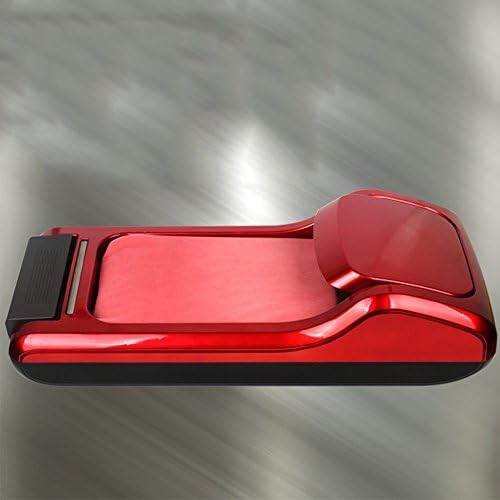 ZZHF Shoe cover machine Automatic solid wood shoe cover machine Foot machine Foot film foot machine Disposable shoe cover box Red / silver / gold / gray / pink 65 * 19 * 30cm Shoe polisher ( Color : Red )