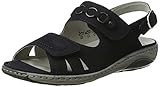 schuhe weite h deichmann  Waldläufer Damen Garda Sandalen, Blau (Denver Marine 217), 39.5 EU