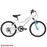 Schwinn Girl Shade Kids Bike - White, 20 inch
