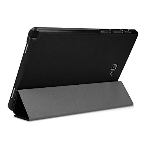 kwmobile Hülle für Samsung Galaxy Tab A 10.1 P580 / P585 (S-Pen) – Smart Cover Case Tablet Schutzhülle Kunstleder – Ultra Slim Tabletcase Schwarz - 3