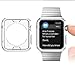 Produktbild Neckip 5PCS Watch Hülle für Apple, 40mm / 44mm Displayschutz Weiche TPU Schutzhülle Case für iWatch Apple Watch 4 Generation