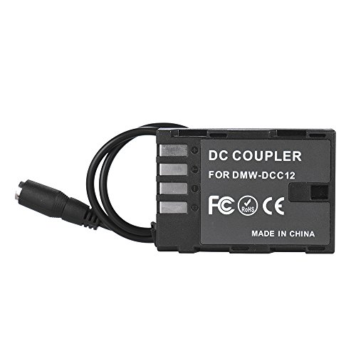 Andoer DMW-DCC12 Dummy Battery Pack DC-Koppler-Verbindungs ​​für Panasonic DMC-GH3 DMC-GH4 Kamera - 5