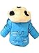 KKia Baby Boys Girls Winter Animal Coat Outwear Hat Snowwear Warm Jacket Overcoat Blue 18-24 Months