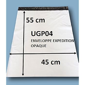 Pochettes D'expédition Opaques 52x60 Cm - Lot De 20 - 70 Microns - Imperméables Et Inviolables - Pour Envoi Vêtements