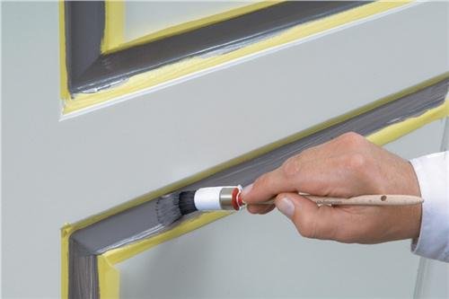tesa Pr‰zisions-Krepp 4334 Papierabdeckband, 30 mm x 50 m VE = 5 - 3