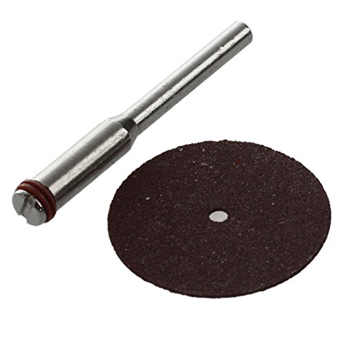 Trennscheiben – TOOGOO(R)36 tlg Trennscheiben Schleifscheibe Satz Round ?25X6mm braun Fuer Dremel KLDE1 - 3