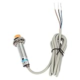 Excelente rendimiento: Este interruptor de proximidad es un sensor de posición con salida de interruptor que se puede conectar con un microordenador, y también puede conducir directamente desde relés electromagnéticos, contadores y contactores para lograr el control automático.