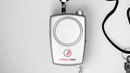 redpackline Taschenalarm (Personal Alarm) und Minitaschenlampe mit 120 dB Sirene - 3