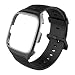 Produktbild Ritapreaty Strap Ersatz und Metallgehäuse Universal Quick Release Strap Case für Fitbit Versa Lite 6.10-9.06in