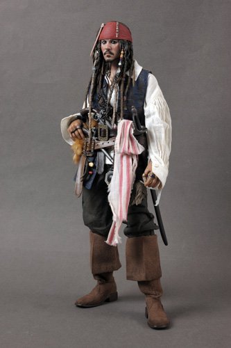 Pirates of the Caribbean On Stranger Tides MMS DX Action Figure 1/6 Jack Sparrow