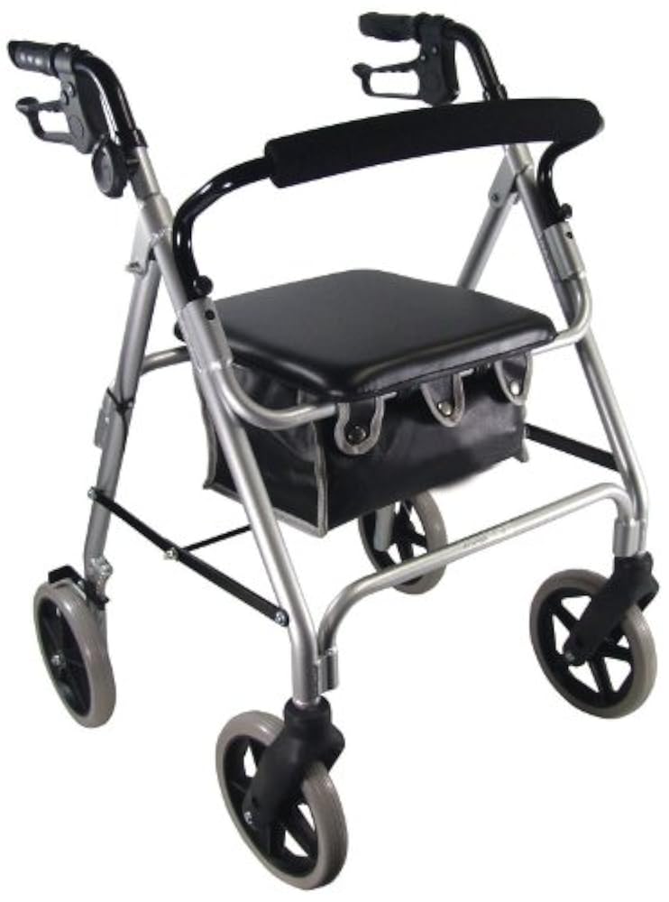 Ходунки для инвалидов с сиденьем на колесах. Aluminium rollator a42012. ролятор ходунки. ходунки для пожилых и инвалидов на колесах. ходунки для пожилых на колесах.