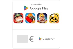 Google Play code: new discoveries and the usual favorites on a card. Go Play. (Send by email or text message; valid only for Spain)