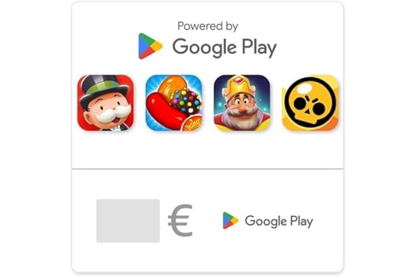 Código Google Play: nuevos descubrimientos y los favoritos de siempre en una tarjeta. Go Play. (Envío por correo electrónico o mensaje de texto; válido solo para España)