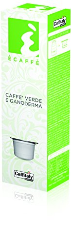 Ècaffè Kaffeekapseln CAFFÈ VERDE E GANODERMA - Grüner Kaffee