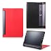 Produktbild Schutzhülle für Lenovo Yoga Tab 3 10 Plus YT-X703F/L und Lenovo Tab 3 10 Pro YT3-X90F aufstellbares Smart Cover Case mit Wake & Sleep Funktion (Rot) + GRATIS Stylus Touch Pen