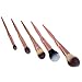 Tonsee 5pcs Pro Powder Blush Contour Foundation Eyeshadow Brushes Set Kit Makeup Tools