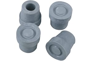 P AGE Puntali in gomma morbida per quadripode in base stretta modello RP726 4 pezzi Art. RV7036