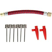 Juego de adaptadores de bomba – 9 piezas, conectores de válvula de aguja, bolas