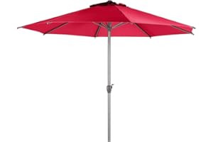 Hespéride Parasol droit rond Loompa Grenade