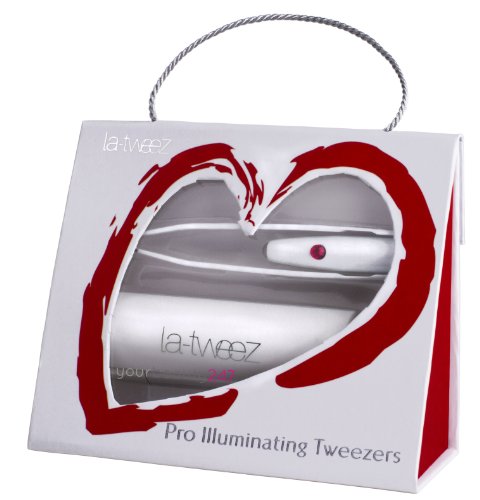 La-Tweez Valentines Pro Illuminating Tweezers
