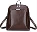 Produktbild Outdoor Sports,Wasserdichte Leichte Ledertasche, Damenmode Pu Leder Rucksack, Damenmode Rucksack Vintage Style Leder Rucksack Geldbörse Für