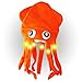 Produktbild The Glow Company FLASHSQUIDHAT Blinkender Tintenfischmütze mit LED-Tentakeln und Augen, 1 Stück