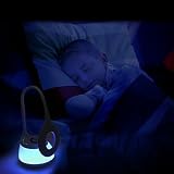 HIHIGOU Bunte Dimmbare Schreibtischlampe LED Tischlampe 3 Helligkeitsstufen (Lesen, Lern, Entspannung ) Flexibles Arm Touchfeldbedienung menit USB-Anschluss modern tischleuchte LED (weiß) - 6