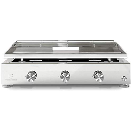 VERYCOOK Plancha gaz INOX 3 Feux Simplicity