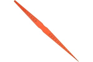 ‎SOLUSTRE SOLUSTRE Kegellehre Karosserie Werkzeug, Spaltmaß Messwerkzeug FüR AutotüRen, Karosserien, Blechspalt-Ausrichtungslehre, Kunststoff, Orange, 25 cm