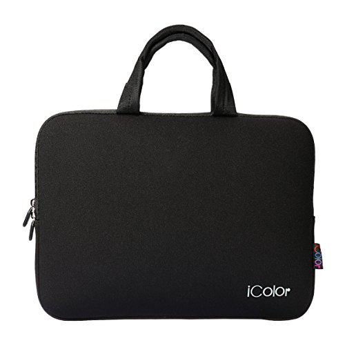 iColor Netbook- und iPad- Tasche Notebooktasche Laptoptasche Schutzhülle für Größe 9,7 10 10,2 Zoll) mit Tragegriff
