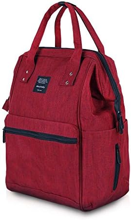 Baby Nappy Backpack, Yunplus Multi-Function Waterproof Infant Diaper Changing Bag Mummy Rucksack for Baby Care Outdoor - Red