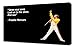 Produktbild pingoo Prints Queen Freddie mercury-lyrics Zitat 2,5 cm Kunstdruck, Leinwand, mehrfarbig, 60 x 90 x 5 cm