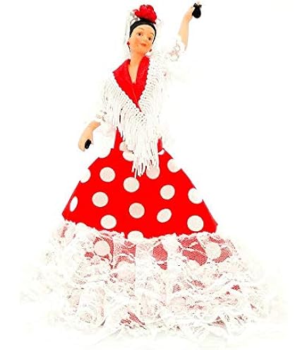 FOLK Bambola Santera Simona Artigianato Originale 40 cm. mulatta