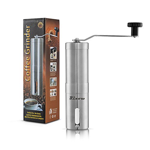 Rixow Hand Kaffeemühle Handkaffeemühle Espressomühle mit keramikmahlwerk - 3