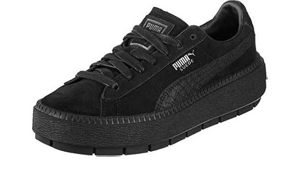puma suede platform trace animal