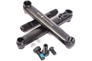 KHEbikes MVP V2 BMX Crank Set 48 Teeth CrMo 19 mm Axle Black 812g 175 mm
