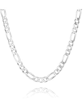 STERLL Herren Halskette aus massivem 925 Silber, ideal als Geschenk für Mann oder Freund, mit Schmuckbox