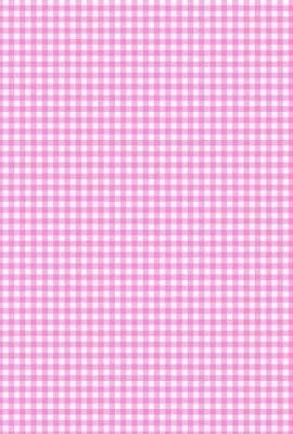 5 x A4 Pink Gingham Card Stock, Size:- Small - GING6