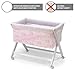 Cambrass Small Bed X Wood (46 x 78 cm, Toile Pink)