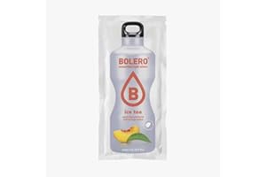 [SPED.EXPRESS FREE] Bolero Drink The PESCA (Ice Tea) - 48 bustine da 9 grammi - con Stevia e Vitamina C e Senza Zucchero + OMAGGIO - NT INTEGRATORI