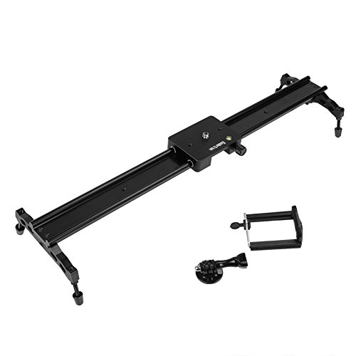 Koolertron Rail Slider Curseur Coulissant en Alliage d Aluminium Syst me de Stabilisation avec Base de Conversion GoPro et T l phone Clip pour Canon Nikon Sony DSLR Cam ra Cam scope GoPro Smartphone 80cm 32 Noir Koolertron Rail Slider Curseur Coulissant en Alliage d Aluminium Syst me de Stabilisation avec Base de Conversion GoPro et T l phone Clip pour Canon Nikon Sony DSLR Cam ra Cam scope GoPro Smartphone 80cm 32 Noir