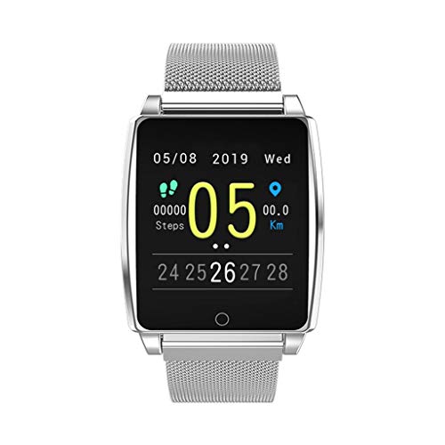 Tonsee AK18 - Reloj Inteligente para Hombre (Resistente al Agua, con podómetro, cumpleaños)