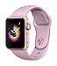 Produktbild Apple Watch Series 3 GPS, Aluminium Gold Case / Gehäuse, Sport Band Pink Sand / Sportarmband sandrosa, 38mm, MQKW2ZD/A