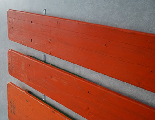 Element System HOOK Biertisch-Haken-Set für Bier-Tisch und -Bank, 85 x 40 mm, 1 Stück, weißaluminium, 18133-00384 - 4