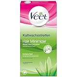 Veet Kaltwachsstreifen f&uuml;r trockene Haut mit Aloe Vera und Lotusbl&uuml;tenduft, 1er Pack (1 x 20 Streifen)