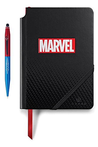 Cross AT0652SD-12/1 - Bolígrafo y cuaderno, diseño Spiderman